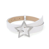 Hivava Star Buckle Rhinestone Belt